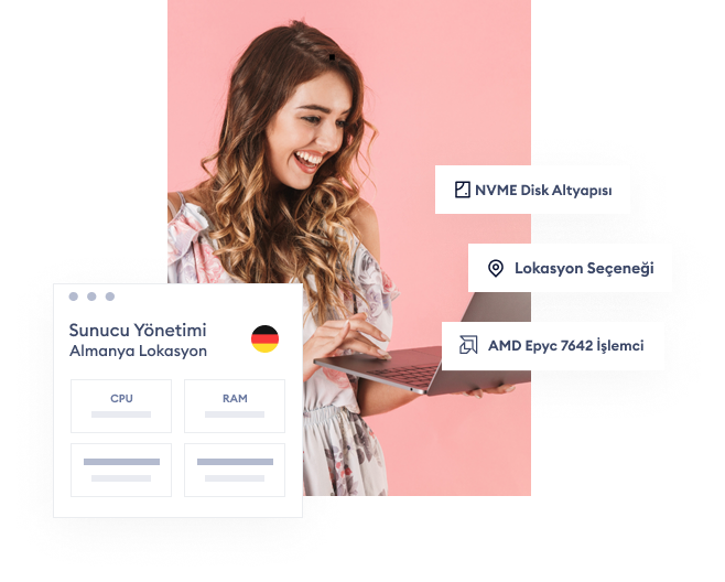 Almanya VDS Sunucu - Netcloud Sanal Sunucu Hizmetleri