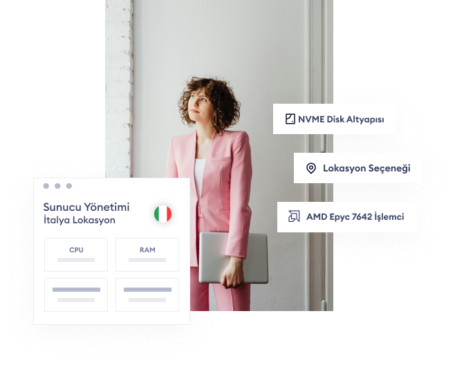 İtalya VDS Sunucu - Netcloud Sanal Sunucu Hizmetleri